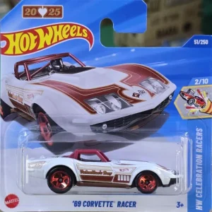 MATTEL Kisautó Hot Wheels '69 Corvette Racer