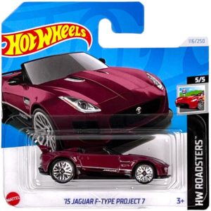 MATTEL Kisautó Hot Wheels '15 Jaguar F-Type Project 7