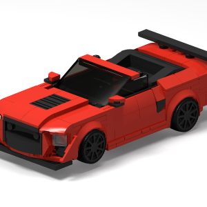 GS Összeépíthető modellautó Tuning Legends Hellboy